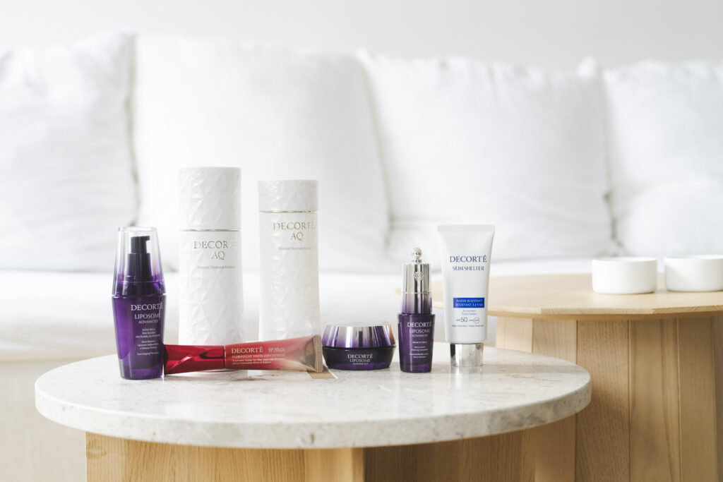 DÉCORTÉ dont DECORTÉ AQ et DECORTÉ LIPOSOME
