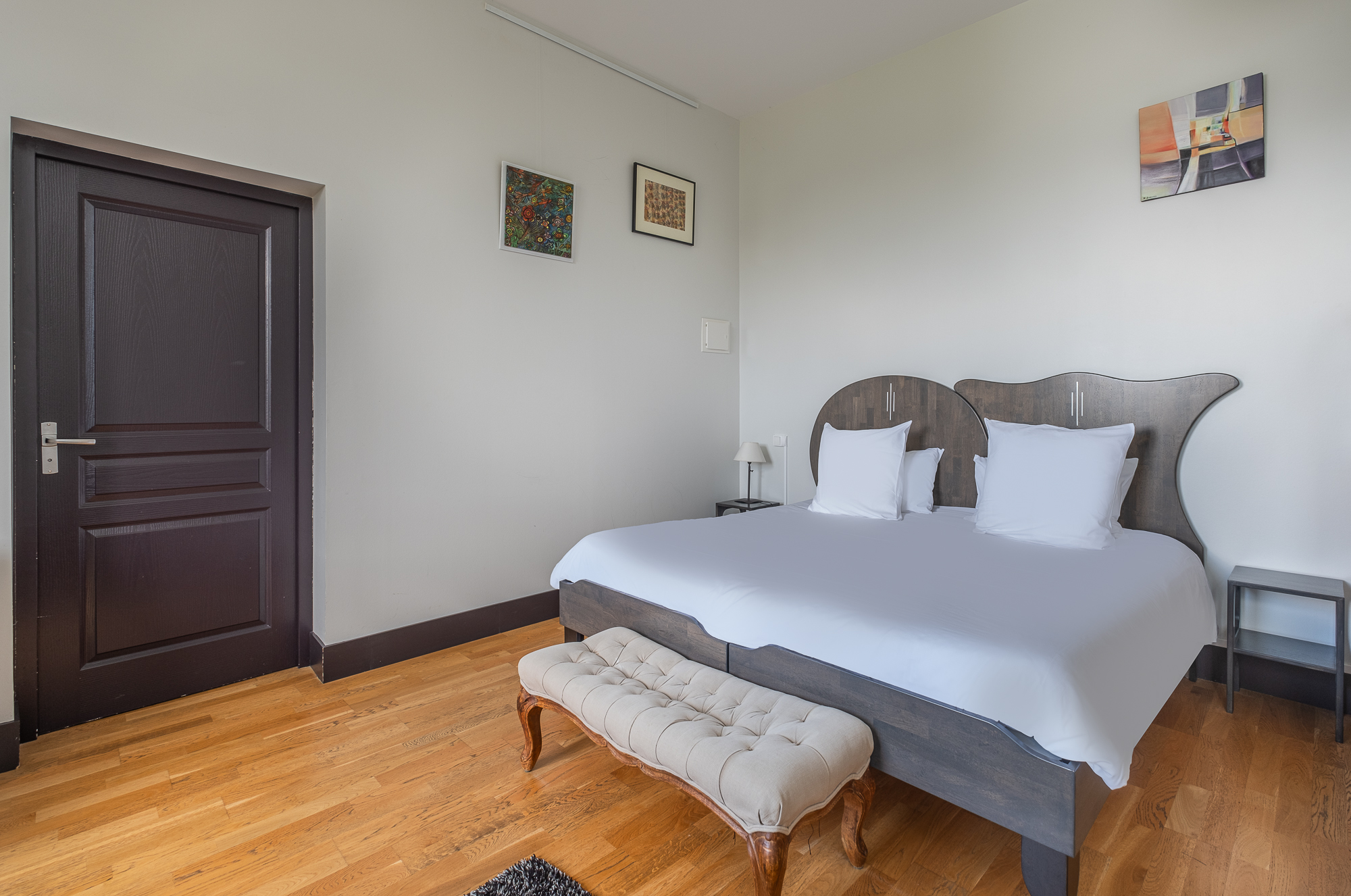 Chambre du Château de Briançon, alliance de confort et de simplicité