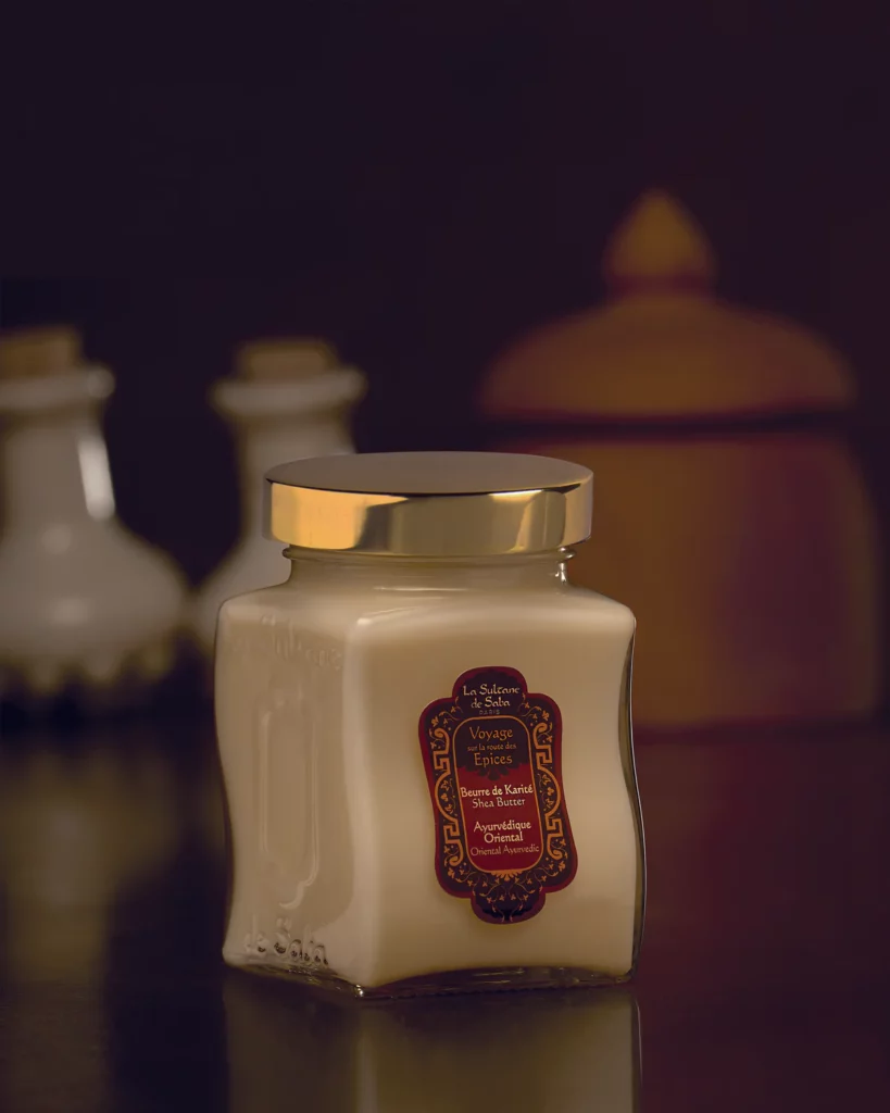 Le beurre de karité ayurvédique Oriental – hydratation et douceur au quotidien.