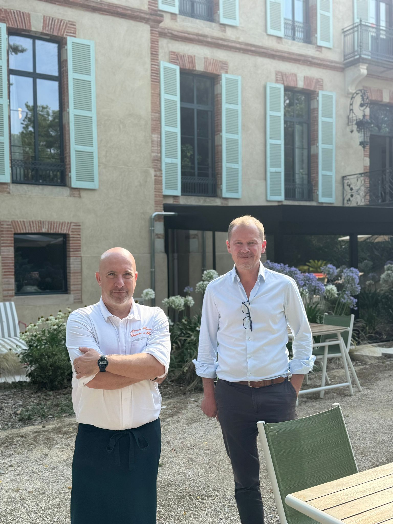 Rencontre avec le Chef et le Directeur du Château de Fiac