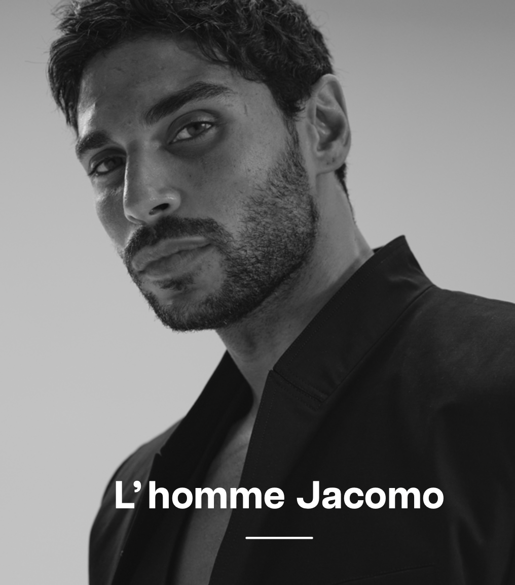 J DE JACOMO, le nouveau parfum incarné par Nassim Lyes