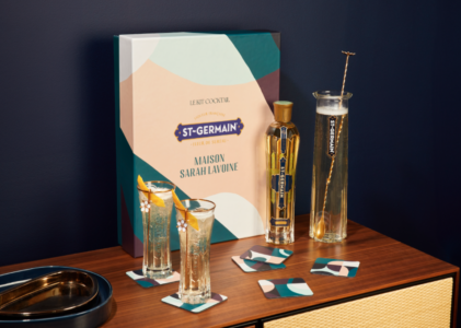 La liqueur St-Germain et Maison Sarah Lavoine dévoilent un coffret exclusif pour la fin d’année