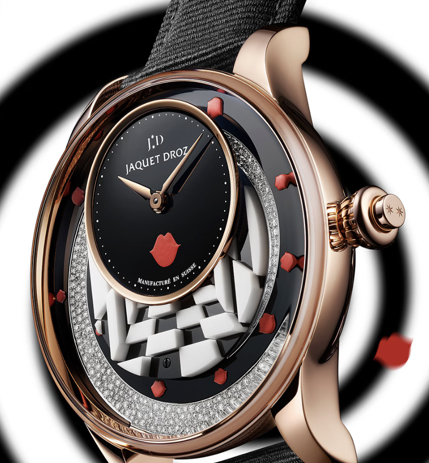 Jaquet Droz x Chantal Thomass quand le temps flirte avec la mode