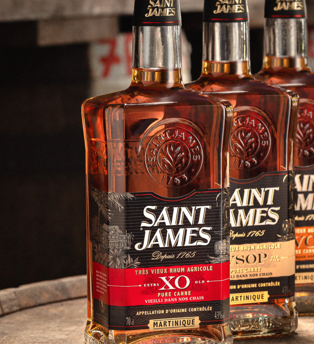 SAINT JAMES : Le très vieux rhum VSOP, un bijou médaillé à déguster