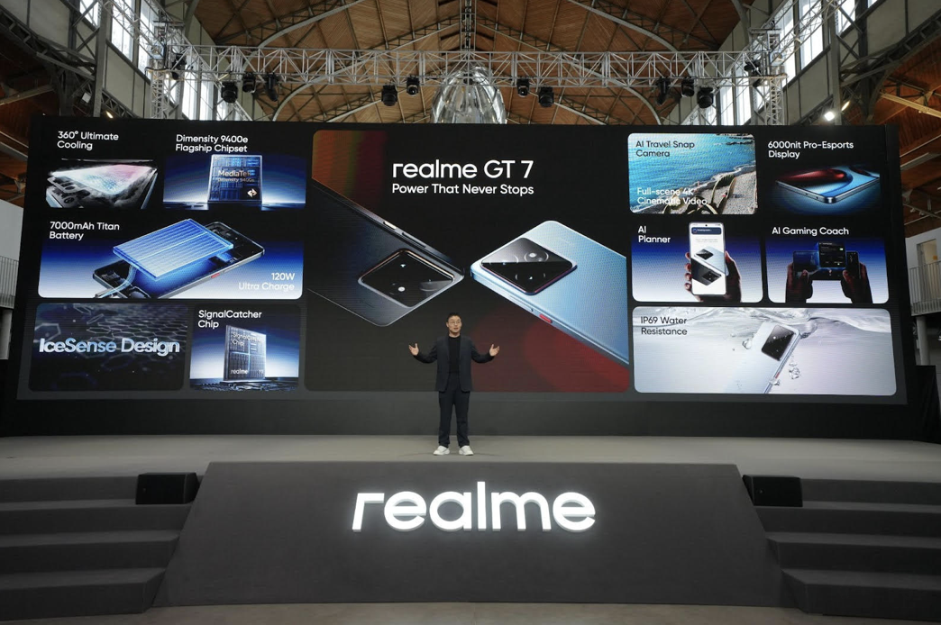 Realme présente sa nouvelle gamme de smartphones GT 7 Series