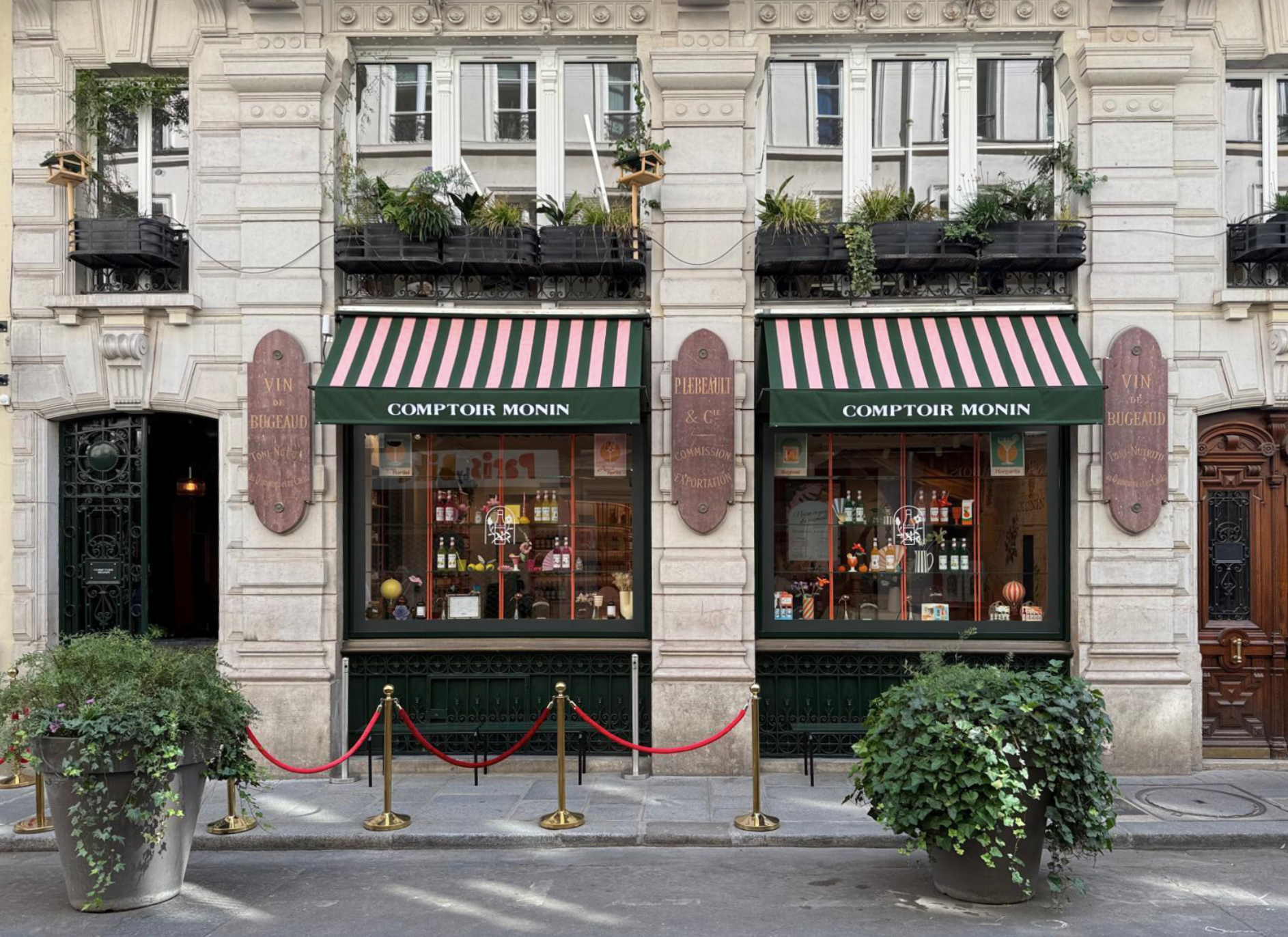 MONIN inaugure son tout premier Comptoir à Paris