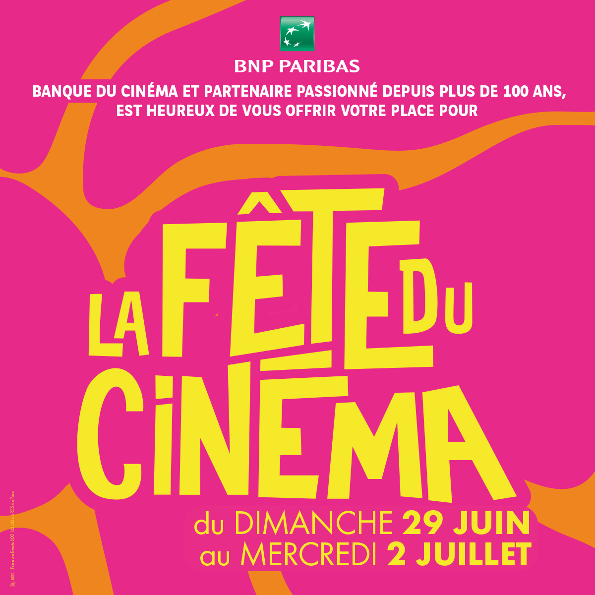Cinéma : BNP Paribas offre 6 000 places pour La Fête du Cinéma 2025