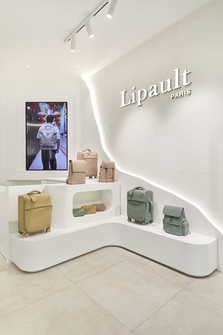 Lipault : nouvelle boutique et nouvelle gamme de sacs à dos
