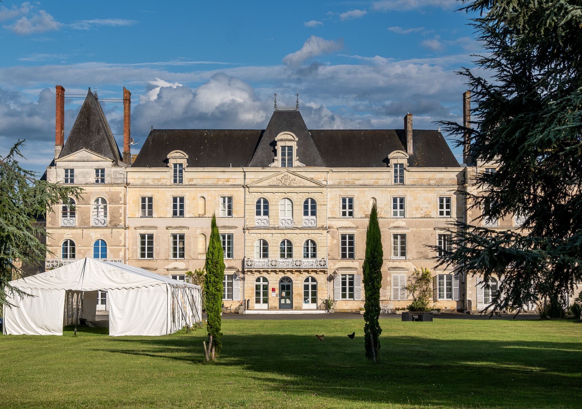 Le Château de Briançon, élégante demeure angevine au cœur d’un vaste parc