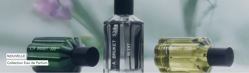 3 parfums L:A Bruket
