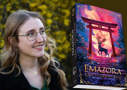 Claire Ivacci, jeune autrice de fantasy japonaise qui impose sa voix avec Emazora