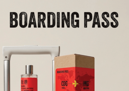 Le Studio des Parfums lance sa première collection : le Boarding Pass