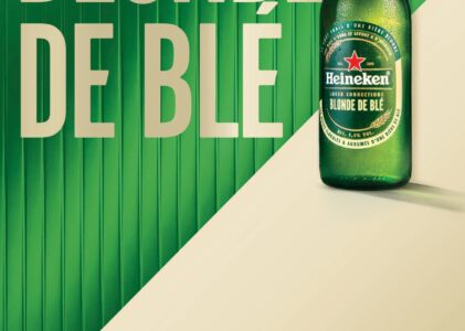 Heineken dévoile Blonde de Blé, une nouvelle bière inspirée des bières de spécialité