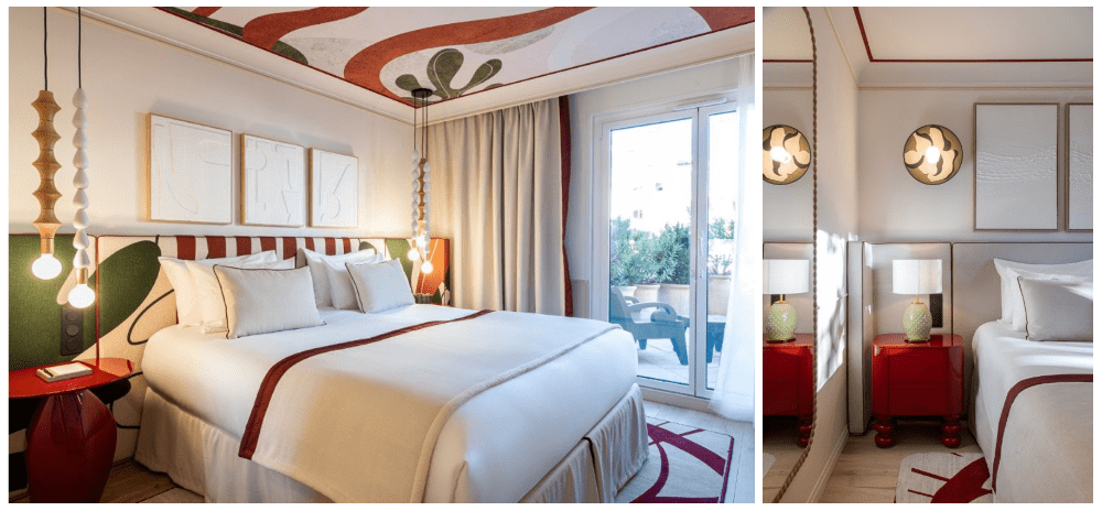 Chambre de qualité supérieure de l'hôtel.