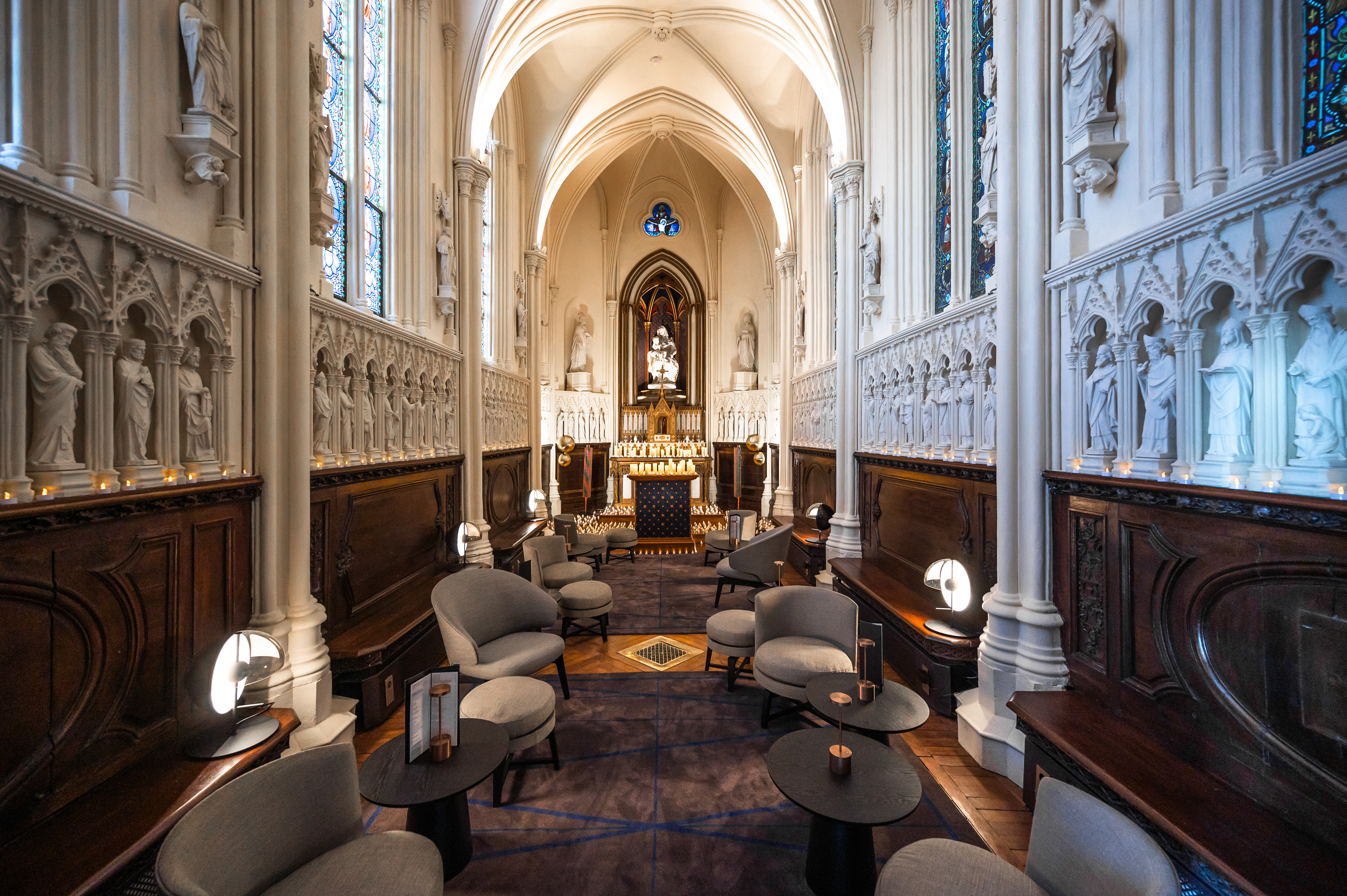 Chapelle désacralisé hôtel Reine Margaut