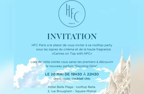 invitation HFC Paris in Cannes