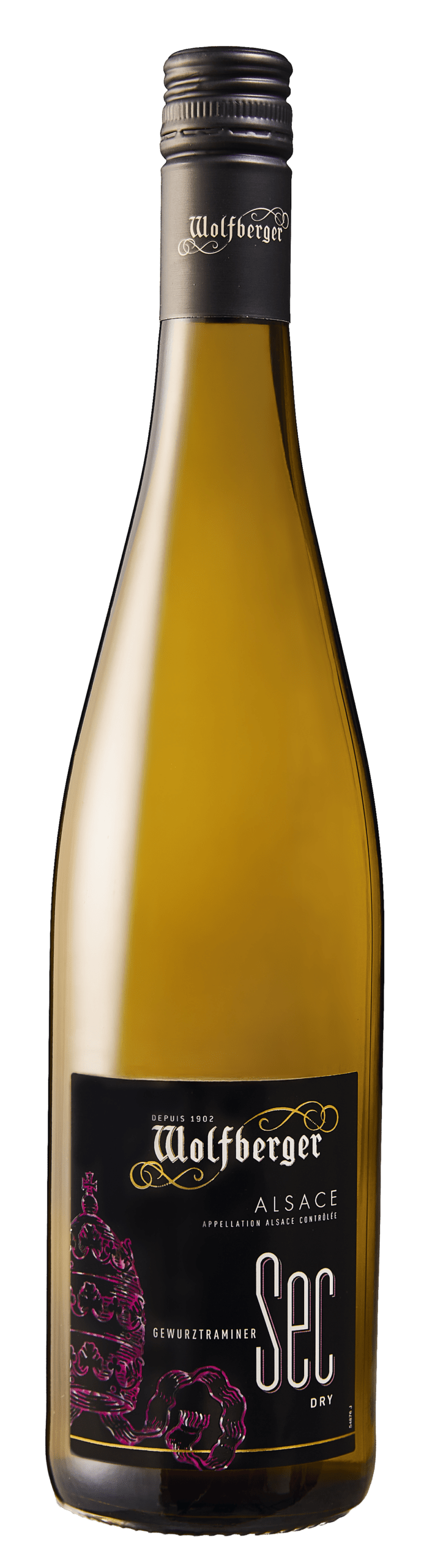 Bouteille de GEWURZTRAMINER SEC