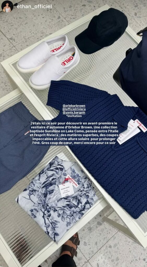 Orlebar Brown x L'Officiel Riviera au Carlton