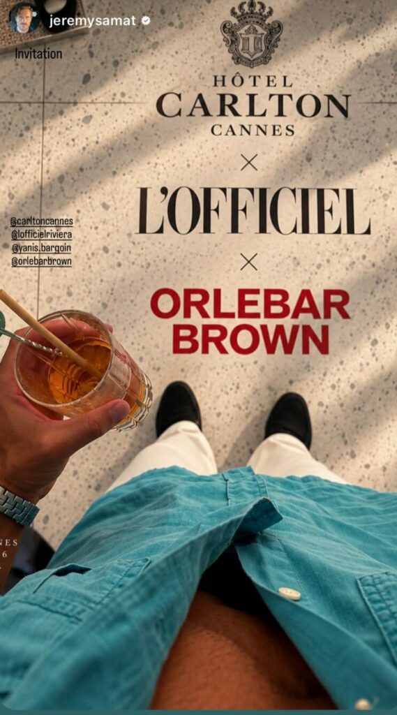 Orlebar Brown x L'Officiel Riviera au Carlton