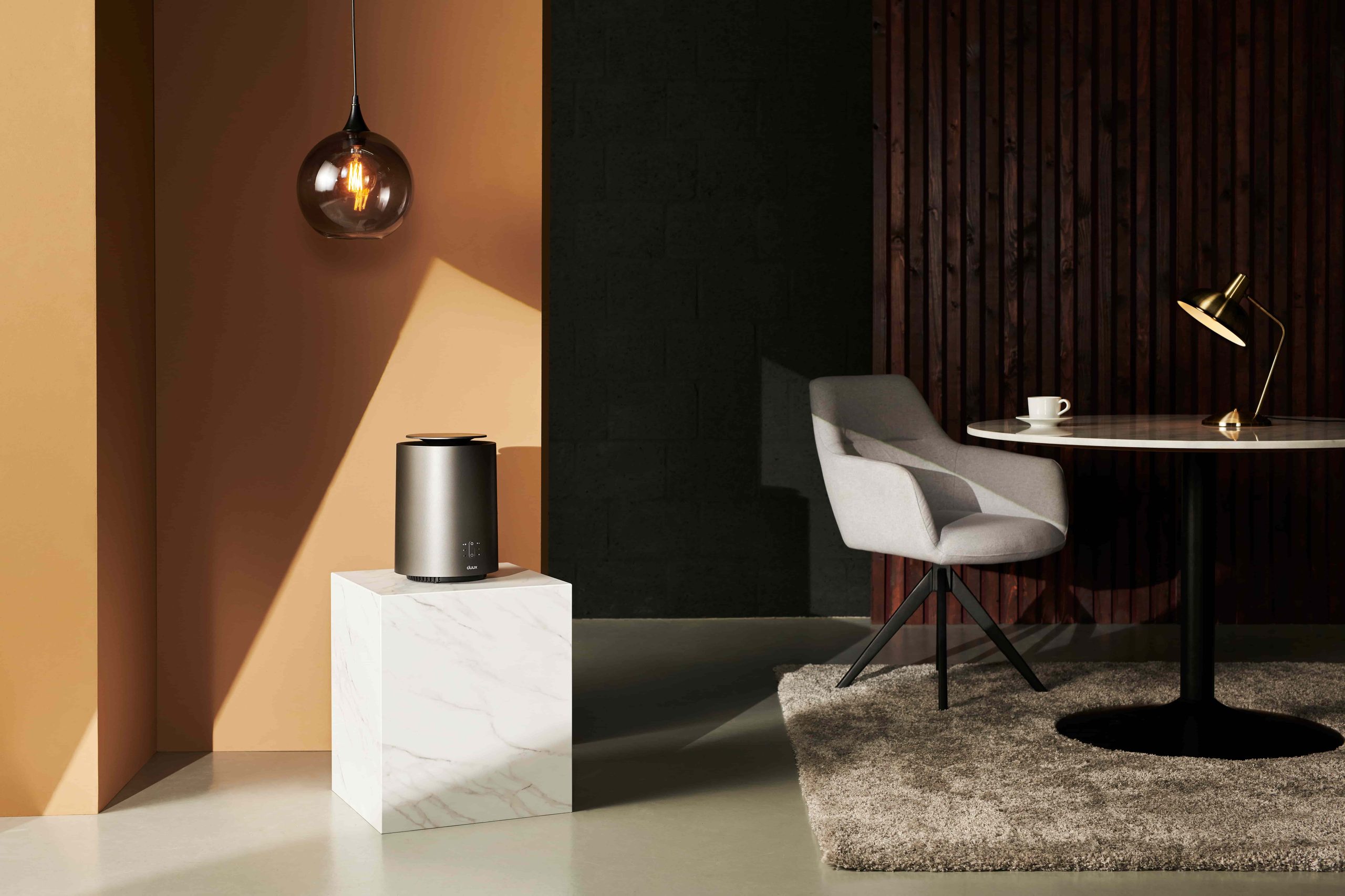 Threesixty, le chauffage céramique compact à diffusion 360° de Duux