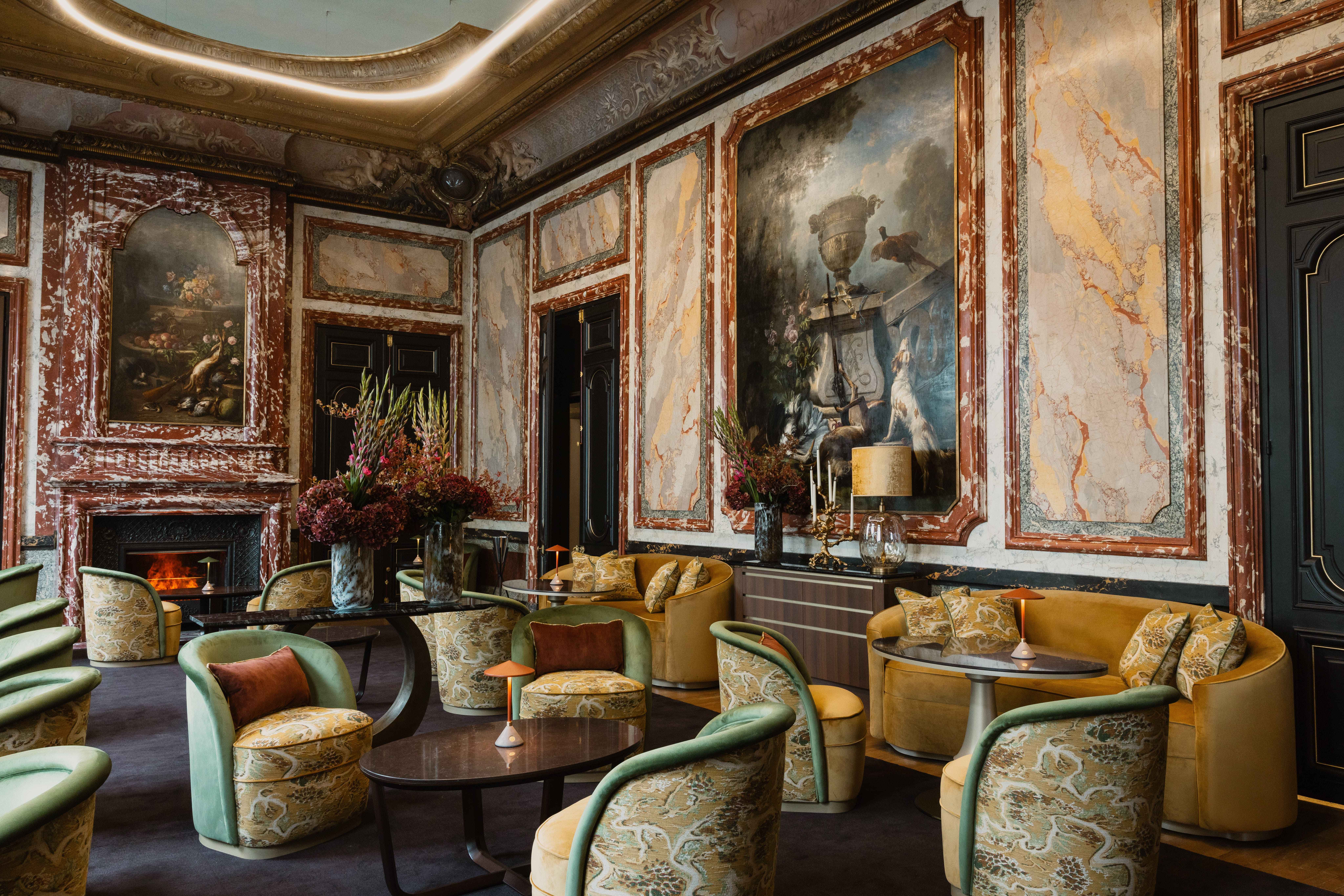 l'un des nombreux salon du 288 Rive Saint-Germain