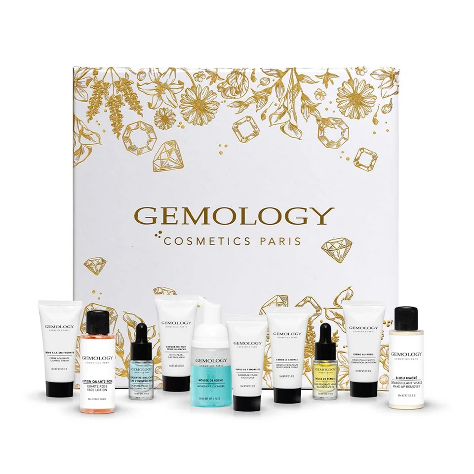 coffret produits Gemology cosmetics